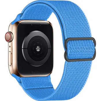Řemínek na hodinky Scrunchie řemínek pro Apple Watch (42/44/45mm) Blue