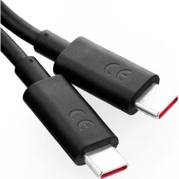Náhradní díl pro mobilní telefon Kabel Motorola Original Cable Type C na Type C 6,5A Sc18D24968 1 M black Bulk