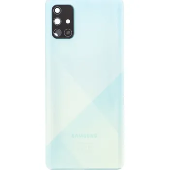 Náhradní kryt pro mobilní telefon Samsung Galaxy A71 - Zadní kryt - Crush Blue s zadní kamery (náhradní díl)