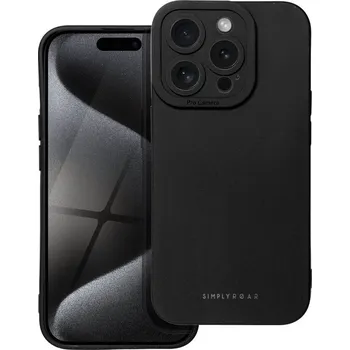 Náhradní kryt pro mobilní telefon Kryt Roar Luna Case iPhone 15 Pro Black