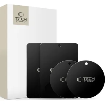 Tech-Protect Metalplate Magnetic Car Mount 4-Pack Black