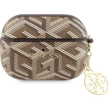Náhradní díl pro mobilní telefon Kryt Guess Case Apple AirPods Pro Guappgce4Cw (Gcube Charm) brown