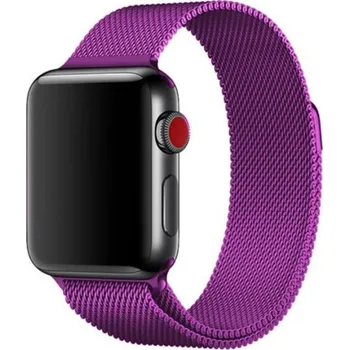 Řemínek na hodinky Řemínek Loop Milanese Apple Watch 42/44/45mm Purple