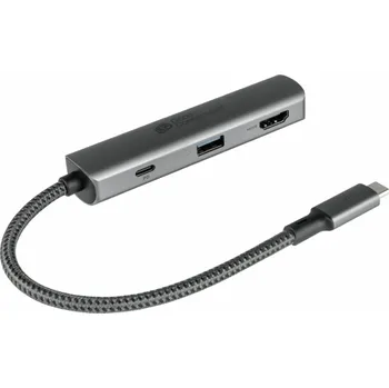 Dobré připojení Hub USB-C (3 porty), dokovací stanice