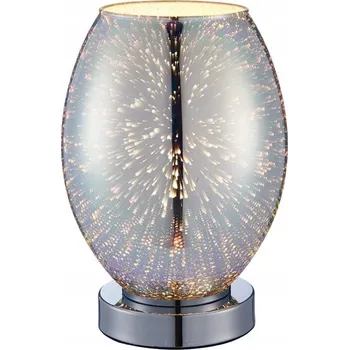 Stojací lampa Stolní lampa Endon stříbrná 25 W