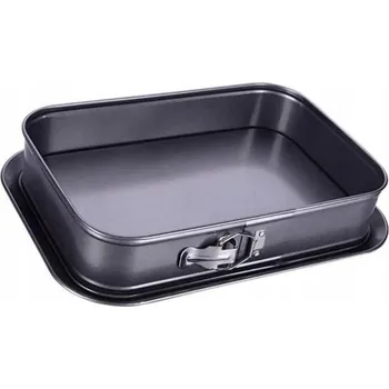 Forma na pečení Forma Na Dort teflonová s vyjímatelným dnem 35x24x6,5 cm