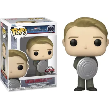 Funko POP! 999 Marvel Captain America The First Avenger - Captain America With Prototype Shield Special Edition