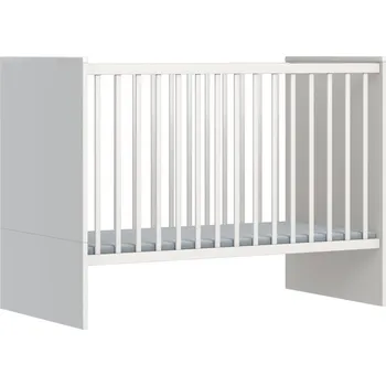 Dětské zboží Faktum Postýlka Némó White 120 x 60 cm, lišta proti okusu, kontejner