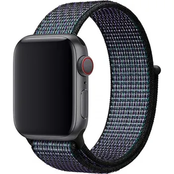 Řemínek na hodinky Nylonový řemínek pro Apple Watch (42/44/45 mm) Hyper Grape