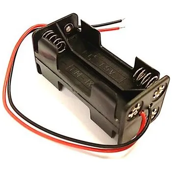 Držák baterie Držák baterie 4xAAA s kabelem (2x2AAA pod sebou)