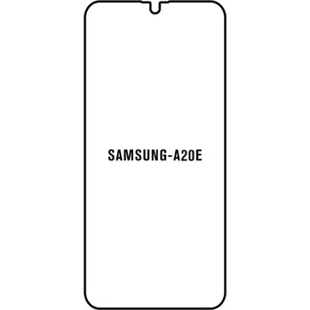 engaroGuard Hydrogel - ochranná fólie - Samsung Galaxy A20e průsvitná nepoužívám kryt = folie na celý displej 1 kus s výřezem přední kamery