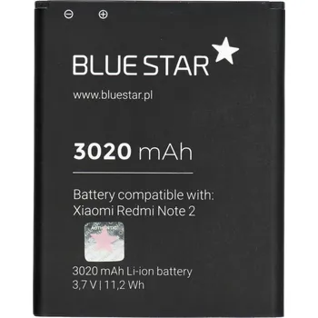 Baterie pro mobilní telefon Baterie Xiaomi Redmi Note 2 (BM45) 3020 mAh Li-Ion Blue Star