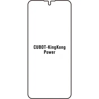 engaroGuard Hydrogel - ochranná fólie - Cubot King Kong Power průsvitná nepoužívám kryt = folie na celý displej 1 kus s výřezem přední kamery