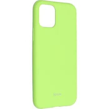 Náhradní kryt pro mobilní telefon Kryt Roar Colorful Jelly Case - iPhone 11 Pro limetkově žlutý