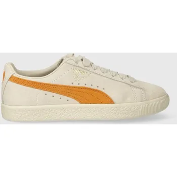 Pánské tenisky Semišové tenisky Puma Clyde OG béžová barva, 391962, 46, 01X