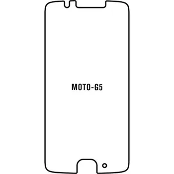 engaroGuard Hydrogel - ochranná fólie - Motorola Moto G5 průsvitná nepoužívám kryt = folie na celý displej 1 kus s výřezem přední kamery