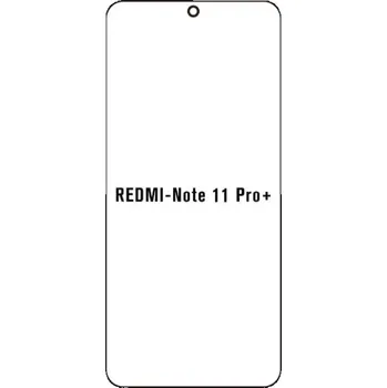 engaroGuard Hydrogel - ochranná fólie - Xiaomi Redmi Note 11 Pro+ průsvitná nepoužívám kryt = folie na celý displej 1 kus s výřezem přední kamery