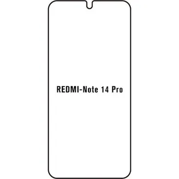 engaroGuard Hydrogel - ochranná fólie - Xiaomi Redmi Note 14 Pro 4G průsvitná nepoužívám kryt = folie na celý displej 1 kus s výřezem přední kamery