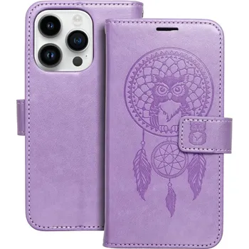 Náhradní kryt pro mobilní telefon Kryt Mezzo Book Case iPhone 14 Pro Substance trap Purple