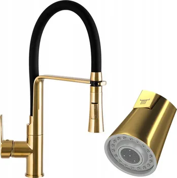 Vodovodní baterie Stojánková kuchyňská baterie Granitan Vegas černá