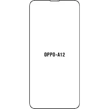 engaroGuard Hydrogel - ochranná fólie - OPPO A12 průsvitná nepoužívám kryt = folie na celý displej 1 kus s výřezem přední kamery