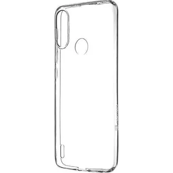 Náhradní kryt pro mobilní telefon Motorola Moto E7 Power - Průsvitný ultratenký silikonový kryt