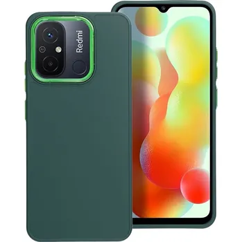 Náhradní kryt pro mobilní telefon Kryt Frame Case Xiaomi Redmi 12C zelený