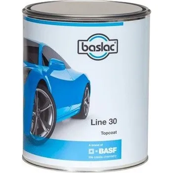 Lak na nehty BASLAC 30-S320 TOP COAT, Red Bright - vrchní lak - 1 L