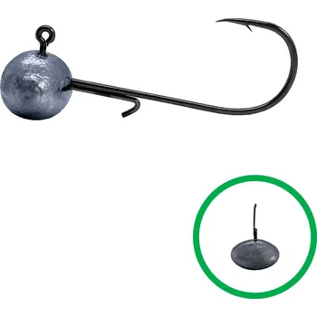 Rybářský háček Jigovky.cz Jigové hlavičky SICKLE RUGBY DRÁTEK #5/0 5ks/bal Gramáž: 8g
