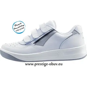Pracovní obuv Prestige VM86810-XX-10 velcro polobotka bílá, bílá - 42