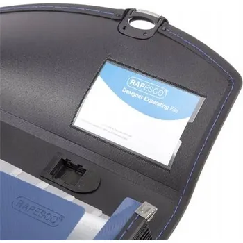 Pořadač/Organizér s přihrádkami a uchem, formát A4 Rapesco