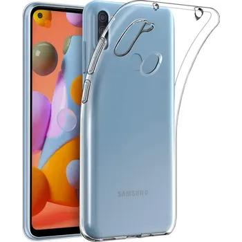 Náhradní díl pro mobilní telefon Samsung Galaxy A11/M11 - průsvitný ultratenký silikonový kryt