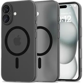 Náhradní kryt pro mobilní telefon Kryt Tech-Protect Magslim Magsafe iPhone 16 Matte/black