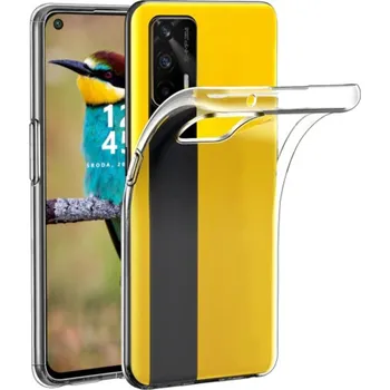 Náhradní kryt pro mobilní telefon Silikonový kryt o tloušťce 0,5 mm - Realme C31 průhledný