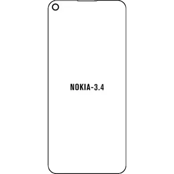 engaroGuard Hydrogel - ochranná fólie - Nokia 3.4 průsvitná nepoužívám kryt = folie na celý displej 1 kus s výřezem přední kamery