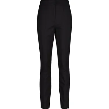 Dámské kalhoty KALHOTY GANT SLIM PINTUCK ZIP PANTS EBONY BLACK