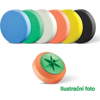 BOLL Houbička na leštění na závit - tvrdá (zelená) 150 mm M 14 00300931