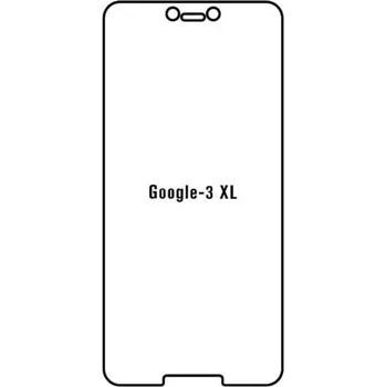 engaroGuard Hydrogel - ochranná fólie - Google Pixel 3XL průsvitná nepoužívám kryt = folie na celý displej 1 kus s výřezem přední kamery