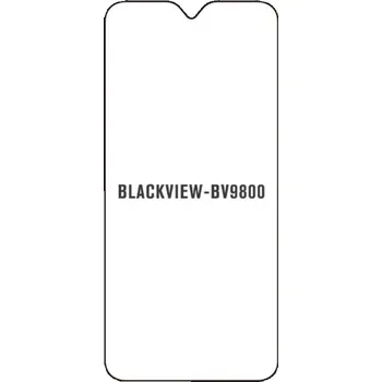 engaroGuard Hydrogel - ochranná fólie - Blackview BV9800 průsvitná nepoužívám kryt = folie na celý displej 1 kus s výřezem přední kamery