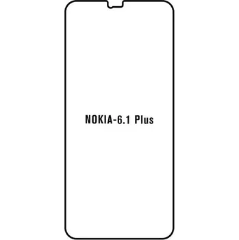 engaroGuard Hydrogel - ochranná fólie - Nokia 6.1 Plus (Nokia X6) průsvitná nepoužívám kryt = folie na celý displej 1 kus s výřezem přední kamery