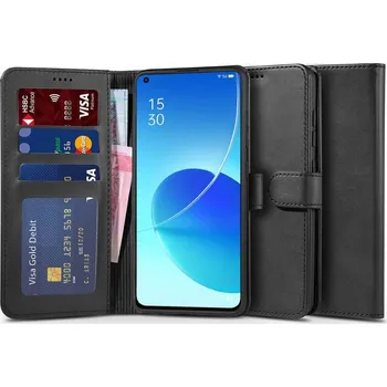 Náhradní díl pro mobilní telefon Kryt Tech-Protect Wallet Oppo Reno 6 5G black