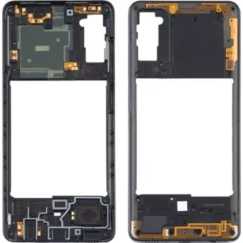 Náhradní kryt pro mobilní telefon Samsung Galaxy A41 - Středový rámeček - Prism Crush black