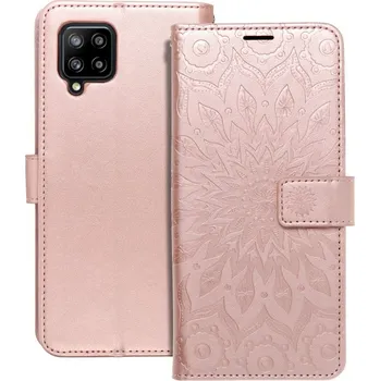 Náhradní kryt pro mobilní telefon Kryt Forcell MEZZO Book Samsung Galaxy A42 5G mandala růžový