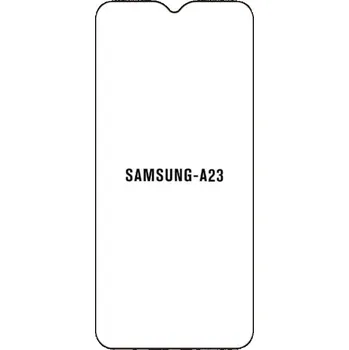 engaroGuard Hydrogel - ochranná fólie - Samsung Galaxy A23 průsvitná nepoužívám kryt = folie na celý displej 1 kus s výřezem přední kamery