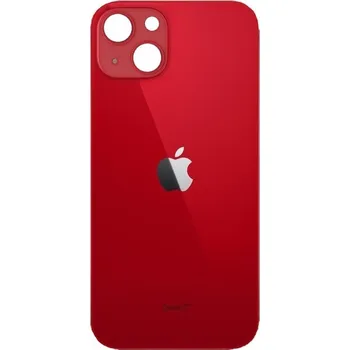 Náhradní díl pro mobilní telefon Apple iPhone 13 - zadní sklo krytu se zvětšeným otvorem na kameru (PRODUCT)RED™