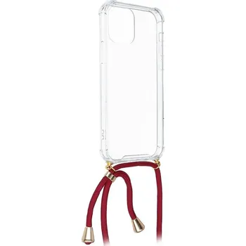 Náhradní kryt pro mobilní telefon Kryt Forcell CORD Samsung Galaxy A02s červený