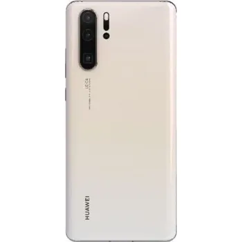 Náhradní kryt pro mobilní telefon Huawei P30 Pro - Zadní kryt - perleťově white - s zadní kamery (náhradní díl)