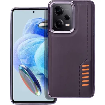 Náhradní kryt pro mobilní telefon Kryt Milano Case Xiaomi Redmi Note 12 Pro 5G fialový