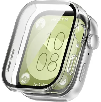Náhradní kryt pro mobilní telefon Kryt/ochrana displeje Tech-Protect Defense360 Huawei Watch Fit 3 Clear