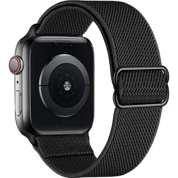 Řemínek na hodinky Scrunchie řemínek pro Apple Watch (42/44/45mm) black